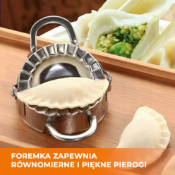 Maszynka do lepienia pierogów ravioli metalowa