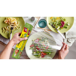 Folia spożywcza do żywności jan niezbędny łatwe odrywanie z nożykiem 30m