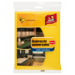 Ściereczki uniwersalne do sprzątania jak bawełna Jan niezbędny 10szt
