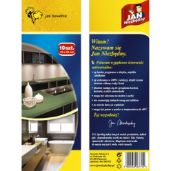 Ściereczki uniwersalne do sprzątania jak bawełna Jan niezbędny 10szt