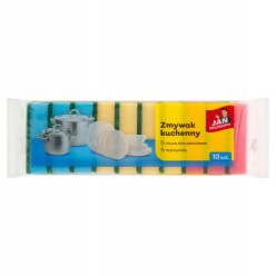 Zmywak kuchenny gąbka zmywaki do mycia naczyń myjka Jan niezbędny 10szt