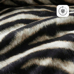 3-piece bedding set 3D satin cotton 100% 160x200 cm zebra