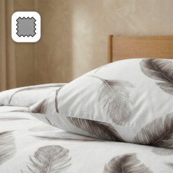 3-piece bedding set 5D satin cotton 100% 160x200 cm feathers