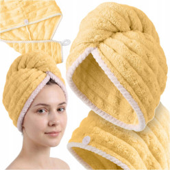 Microfibre turban cheveux...