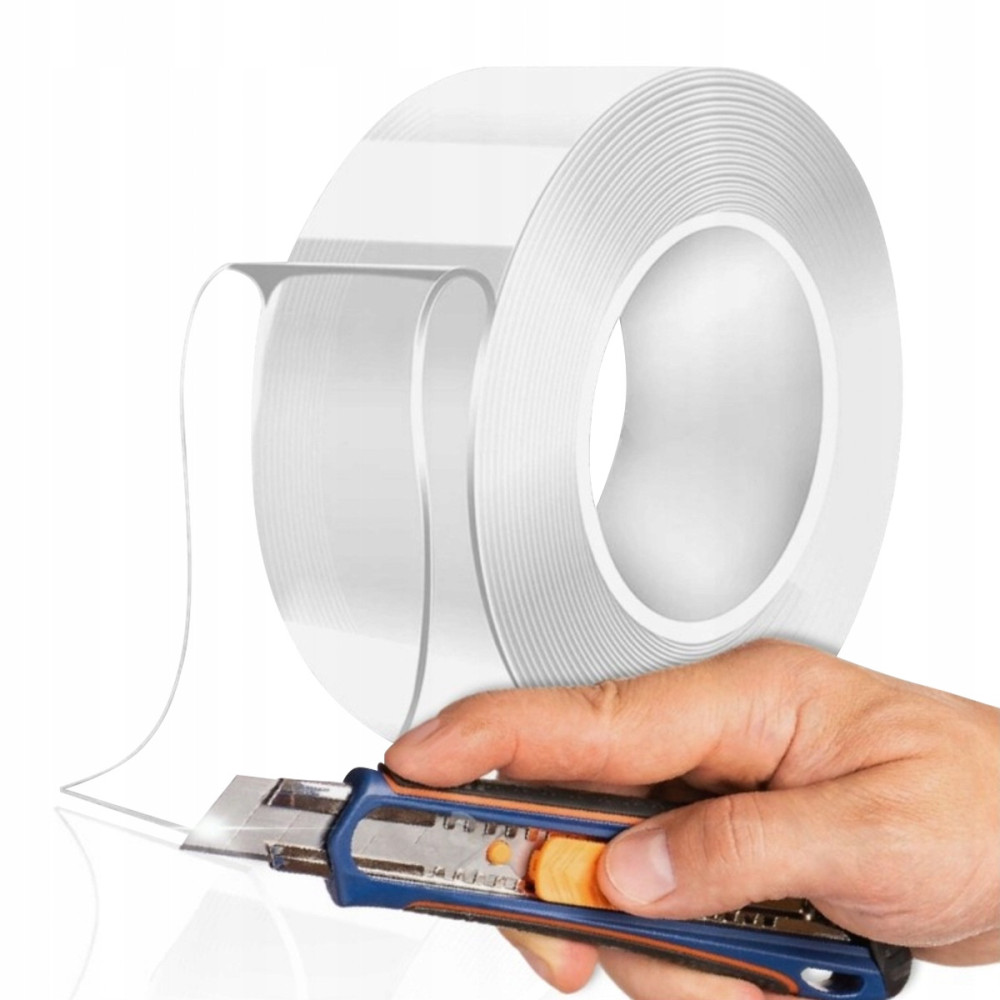 Double face autocollant nano bande réutilisable 3m