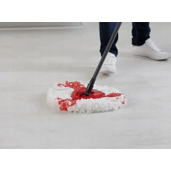 Vileda zestaw mop obrotowy I wiadro turbo z wyciskaczem drążek wkład 38 cm