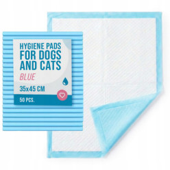 Tapis hygiéniques d'entraînement de toilette absorbants pour chiens 35 x 45 cm 50 pcs