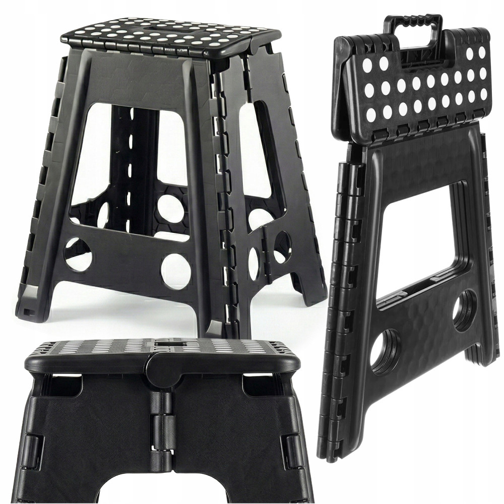 Taboret stołek składany stopień antypoślizgowy podest schodek 100kg 39cm