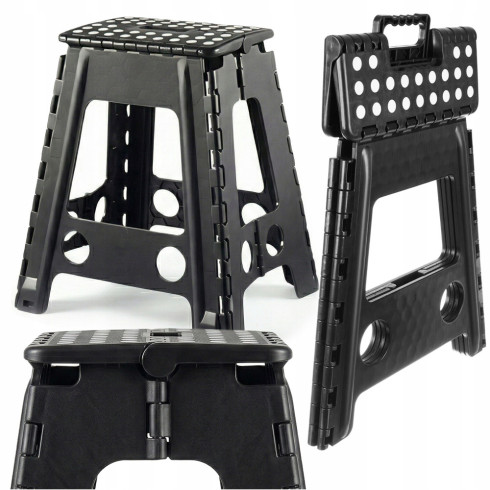 Taboret stołek składany stopień antypoślizgowy podest schodek 100kg 39cm