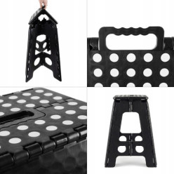 Taboret stołek składany stopień antypoślizgowy podest schodek 100kg 39cm