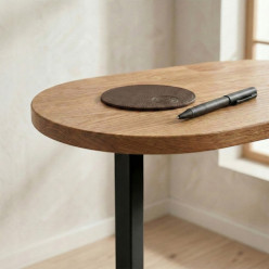 Stolik kawowy w kształcie litery c stolik boczny do salonu sypialni czarny