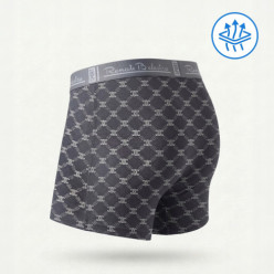 4x men's bamboo boxer briefs antibacterial breathable underwear sport 2XL