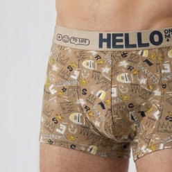 4x bokserki męskie bambusowe majtki antybakteryjne oddychające hello 2XL