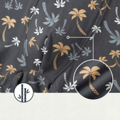 4x bokserki męskie bambusowe majtki antybakteryjne oddychające palmy 2XL