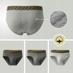 3x slipy męskie majtki bawełniane bambusowe antybakteryjne oddychające XXL