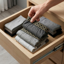 3x slipy męskie majtki bawełniane bambusowe antybakteryjne oddychające XXL