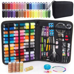 Sewing kit box thread needles 226 pcs