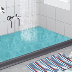 Sealing tape water barrier for shower toilet 150cm grey