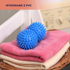Laundry balls, lint-catching and softening, set of 4