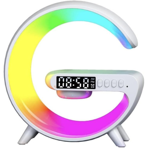 Lampka LED z ładowarką indukcyjną